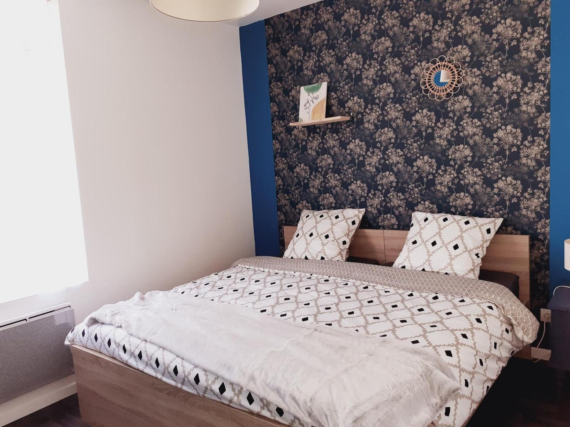 L'Artistique, 4 Lits, 2 Chambres, Stationnement Gratuit, Spacieux, Atypique Amiens Exterior foto